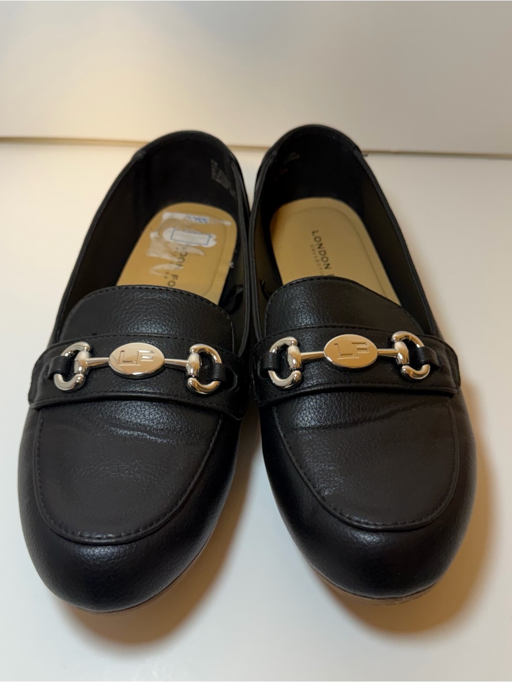 London Fog Black and Tan Shoe